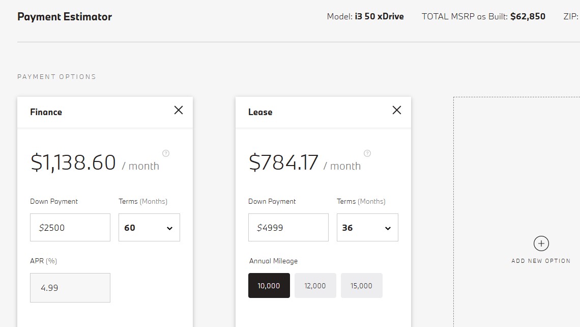 BMW-i3-lease-payment-estimator