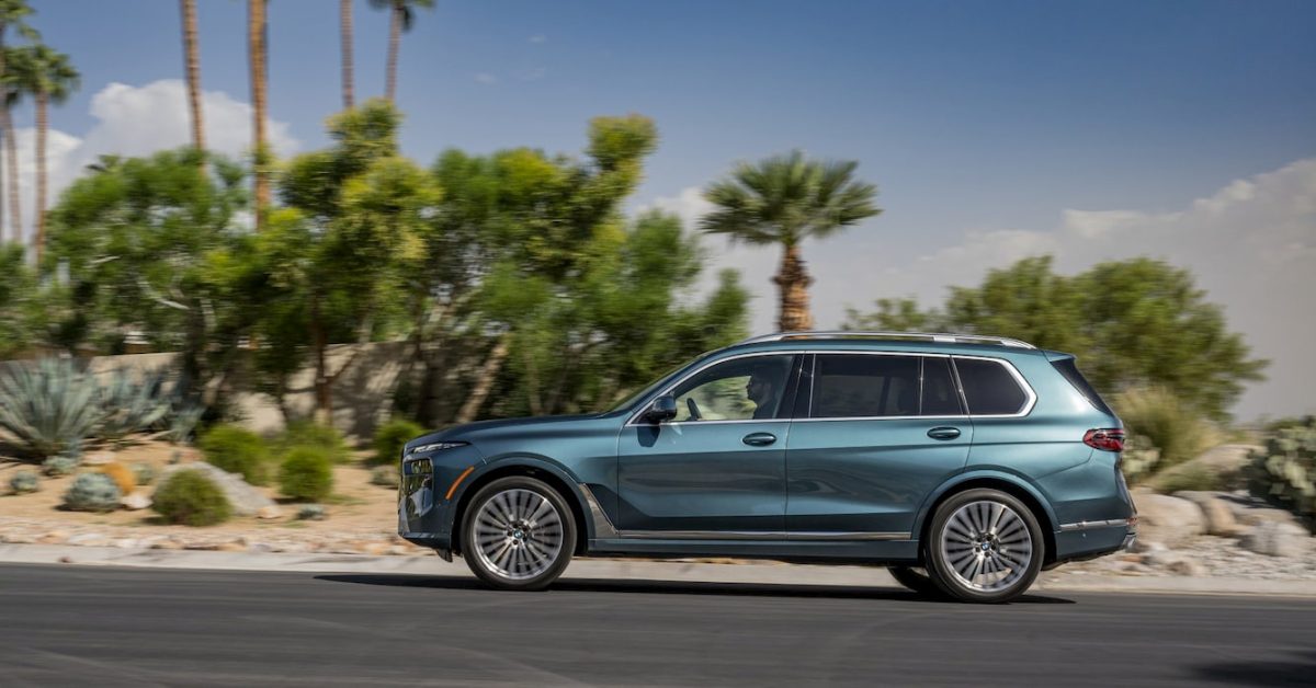 BMW's first three-row EV, the iX7, to top its electric line-up in 2027