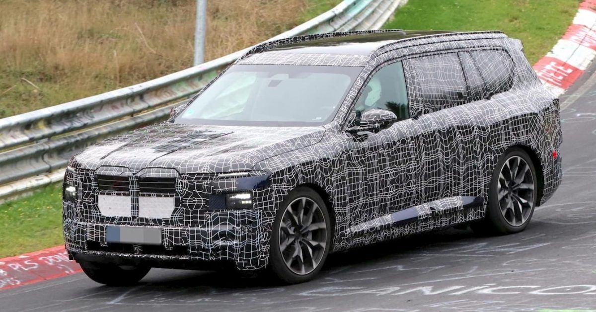 Three Row Switch BMW's 3-row EV SUV is almost here: Here's an early look at the iX7