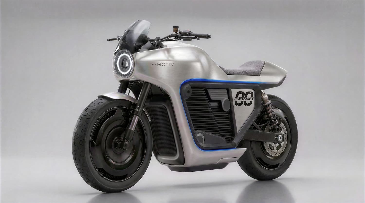 New retro electric motorcycle to debut at EICMA with a novel feature: a second gear