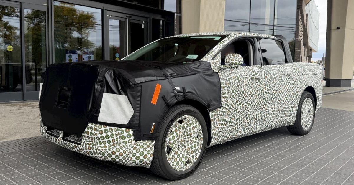 Ford’s Fathom EV Pickup Prototype Spotted Ahead of 2027 Launch
