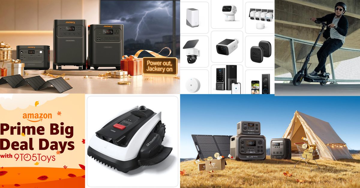 Prime Day Green Deals: Discounts on Jackery, Bluetti, Anker, and ECOVACS Products
