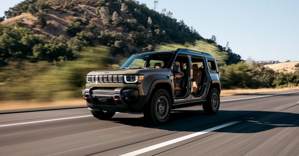 Jeep Recon EV Achieves Only 160 Miles in Real-World Highway Range Test