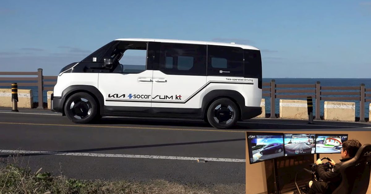 Kia Launches Remote Driving Car-Sharing Service with PV5 EV Van