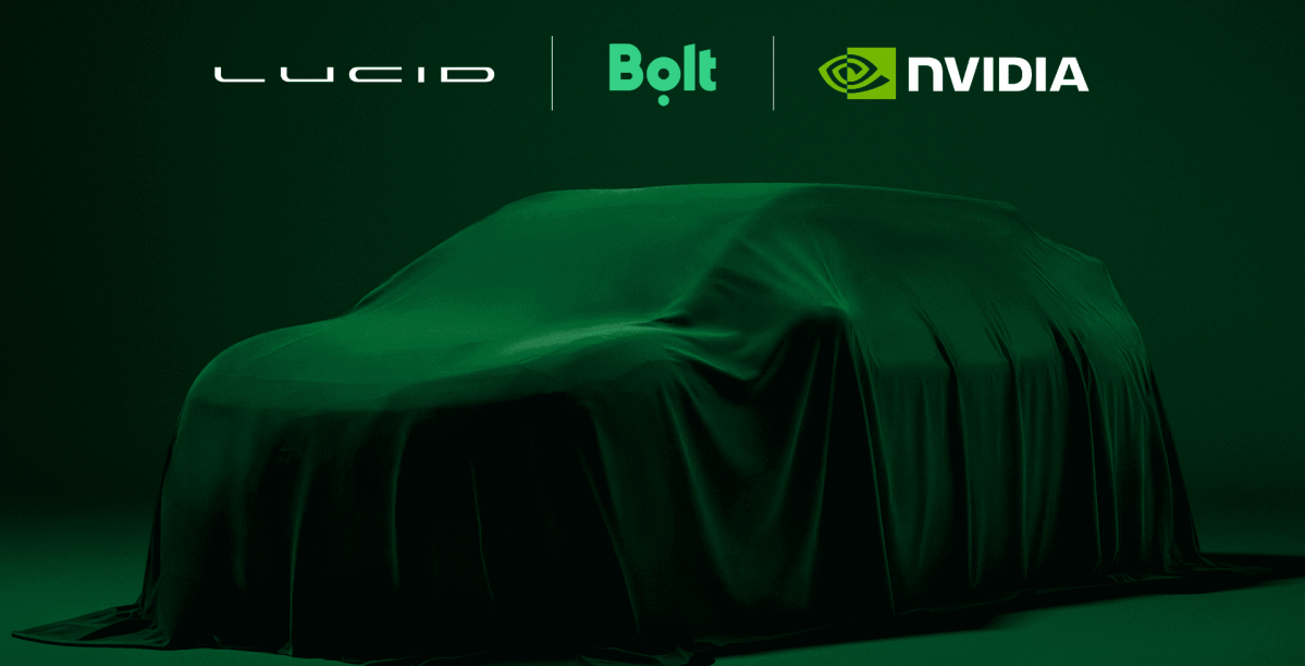 Bolt's 25,000 Lucid robotaxis to run Nvidia stack
