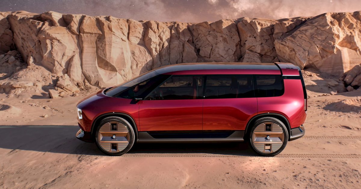 Renault's E-Space Concept Aims to Revive Interest in Electric Minivans