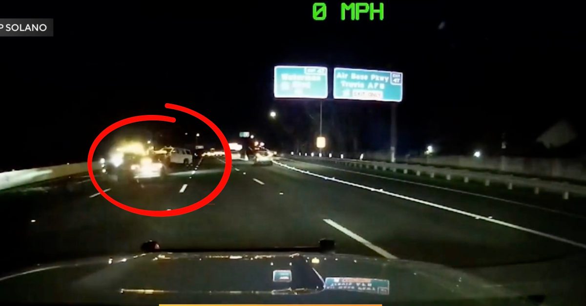 Tesla Driver Claims Asleep on FSD During Collision with CHP Patrol Car