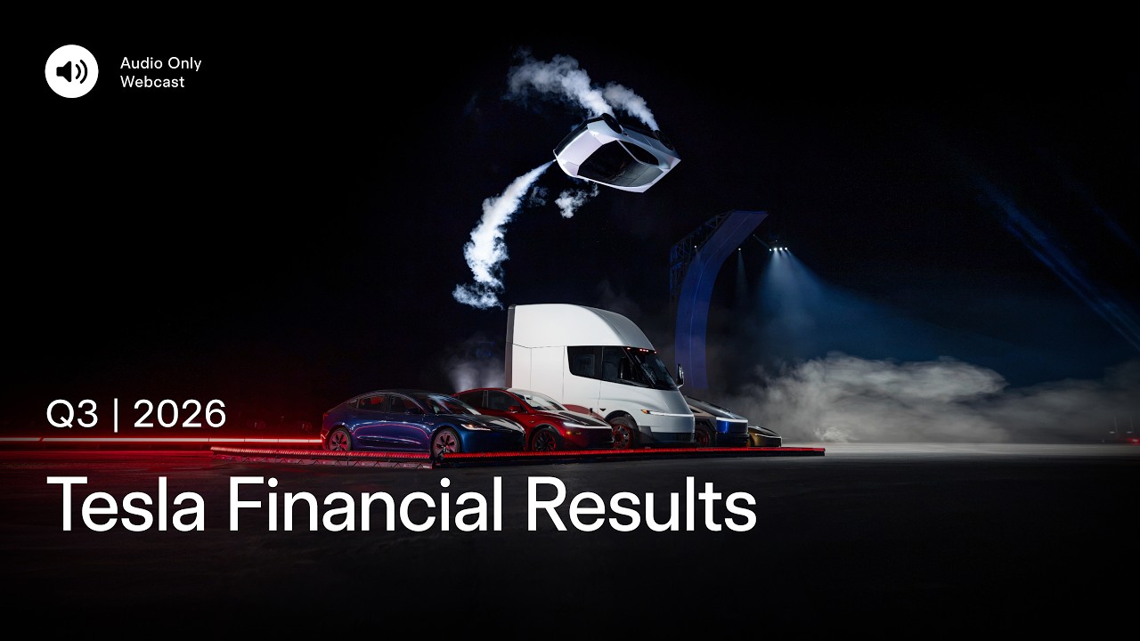 Tesla Q3 2026 earnings