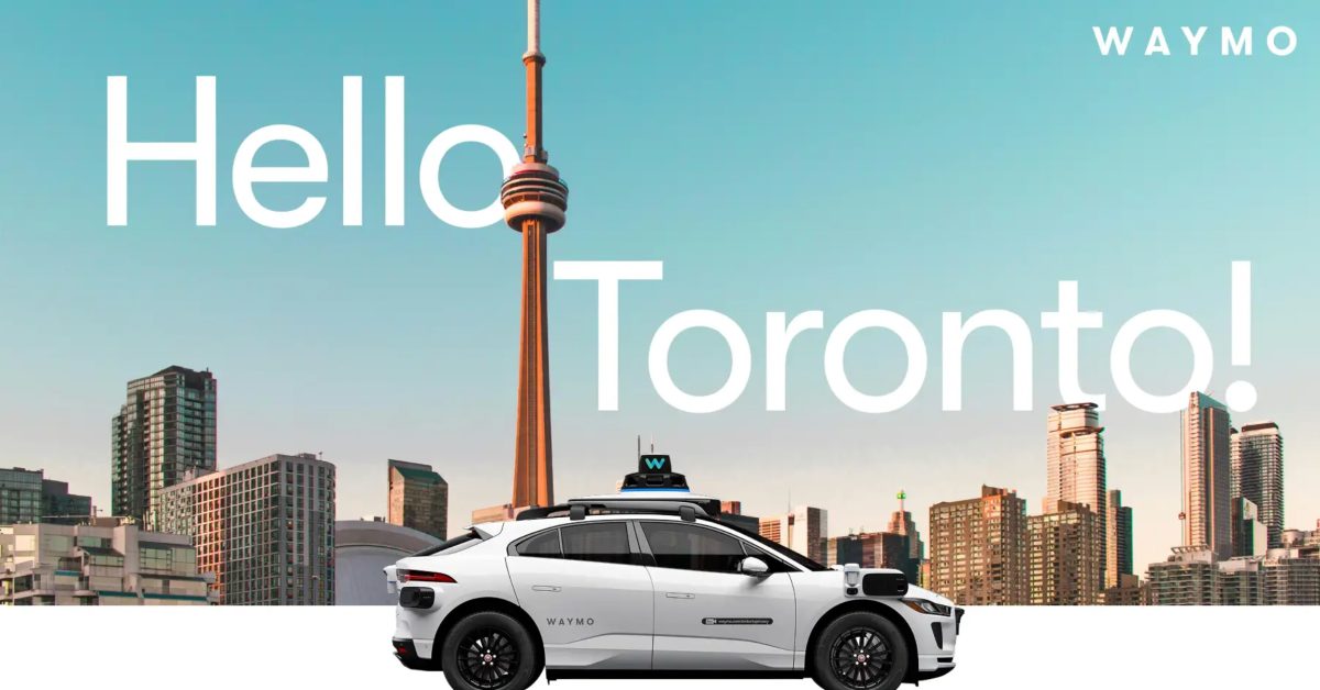 Waymo Picks Toronto for First Canadian Robotaxi Expansion, Targets 2028 Riders