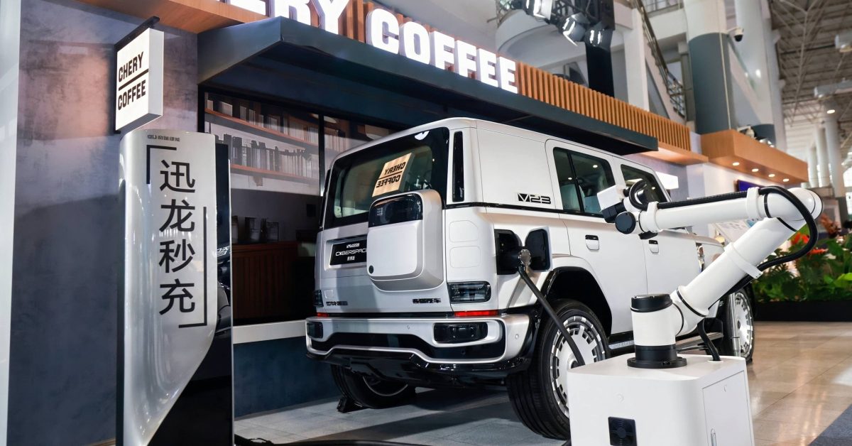 Chery Unveils 1.44MW EV Charger Capable of Adding 311 Miles in Five Minutes