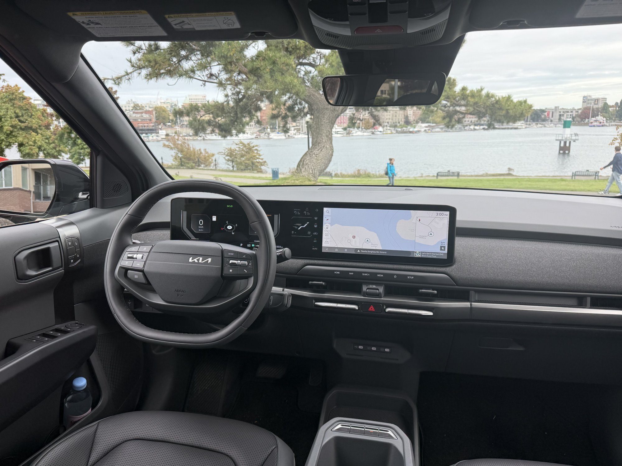 Kia EV3 dashboard and screens