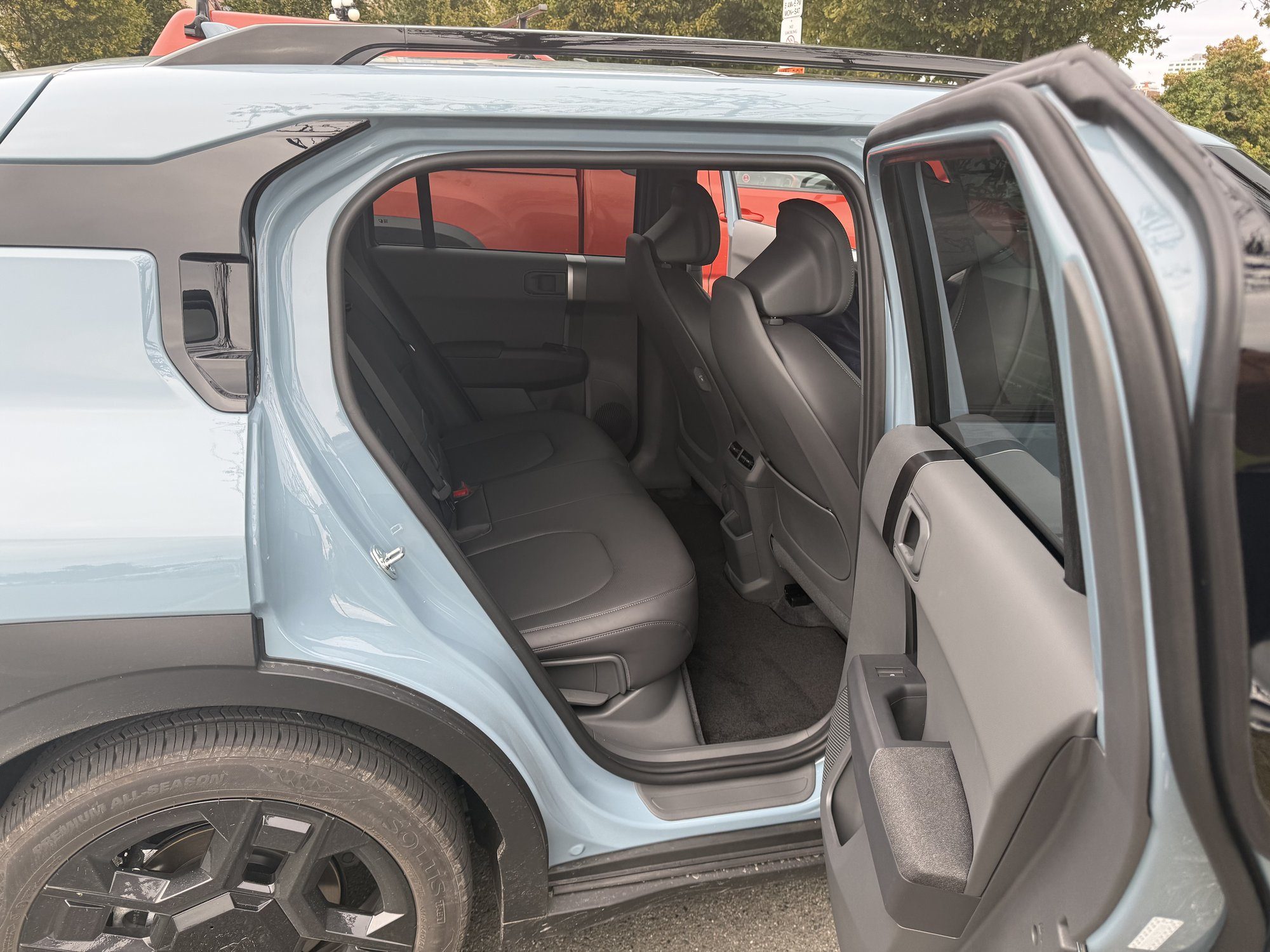 Kia EV3 rear seats