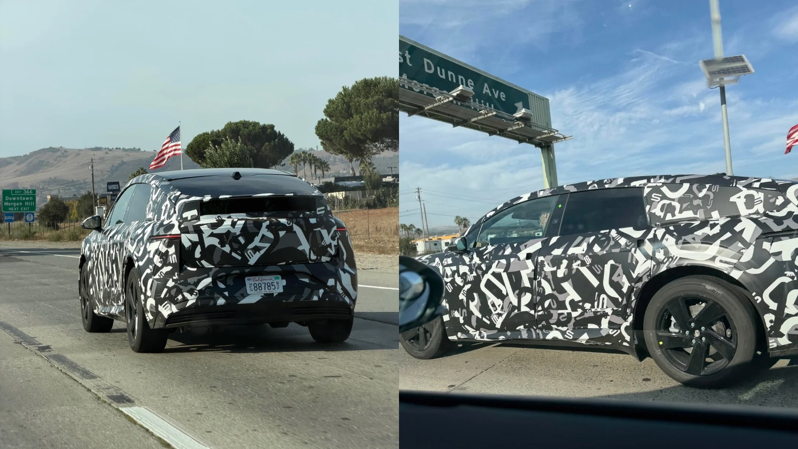 Lucid Cosmos prototype spotted on Highway 101 in California