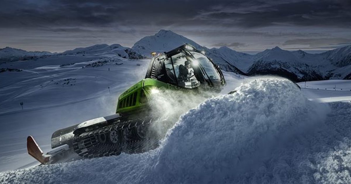 Prinoth Partners with Scania for Battery-Electric Snow Groomers
