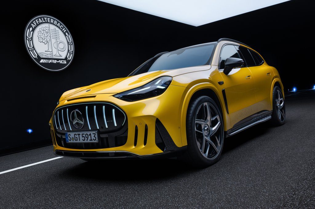 The electric Mercedes-AMG GT SUV