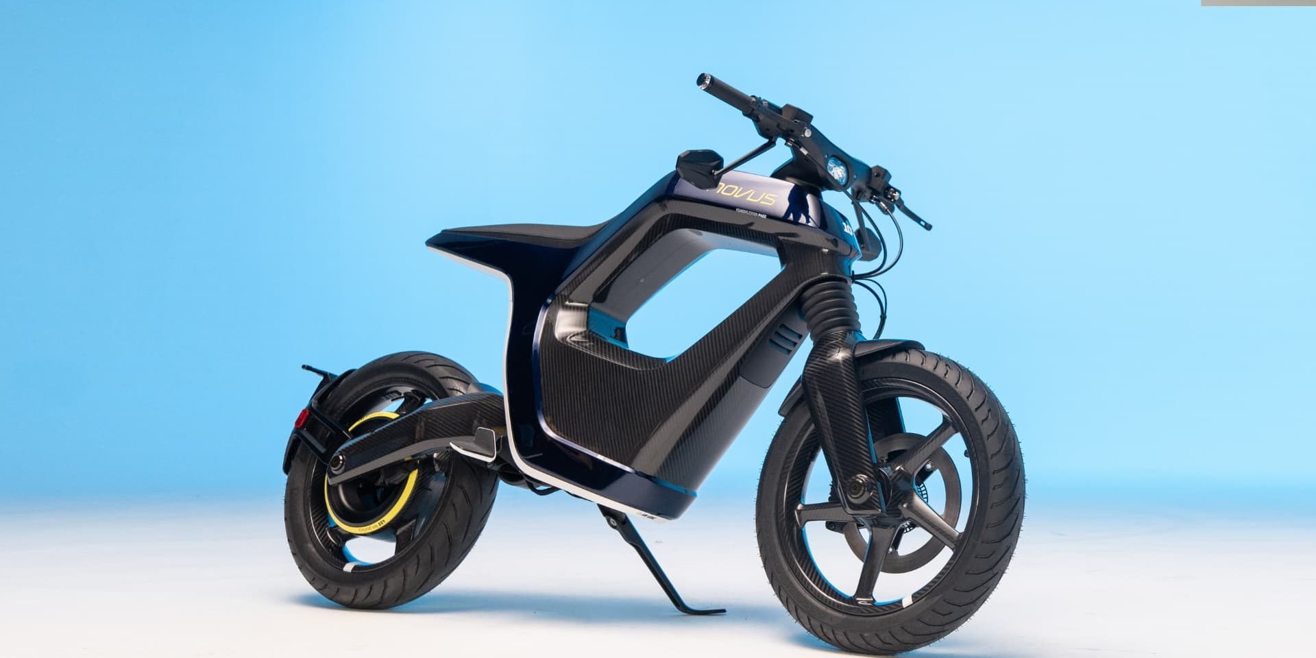This new electric motorcycle with a giant hole in it wants…