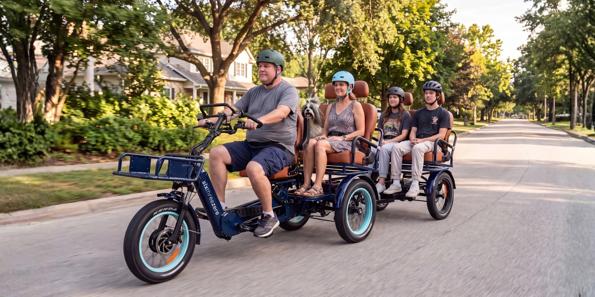 This e-bike fits seven riders, and that’s not even the&hellip;